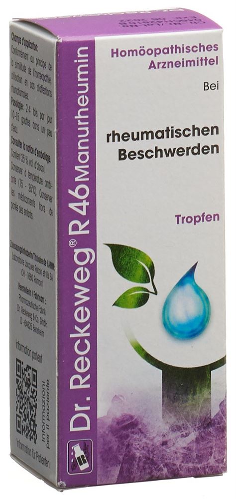 RECKEWEG R46 Manurheumin, Hauptbild