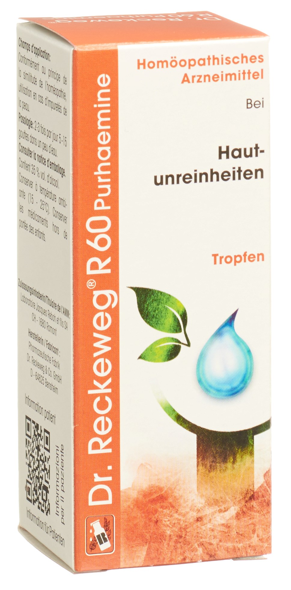 Dr. Reckeweg R60 Purhaemine, Hauptbild