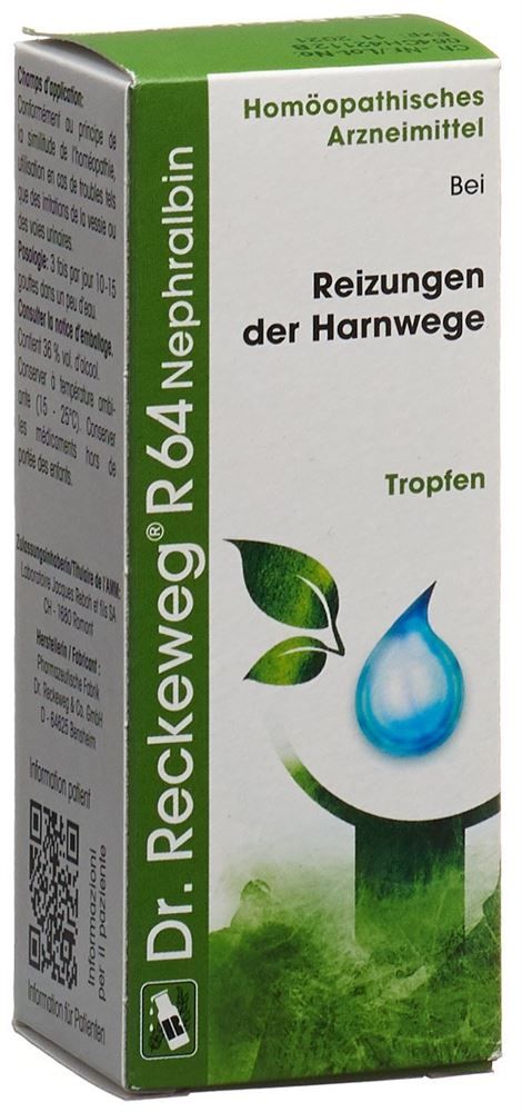 Dr. Reckeweg R64 Nephralbin, Hauptbild