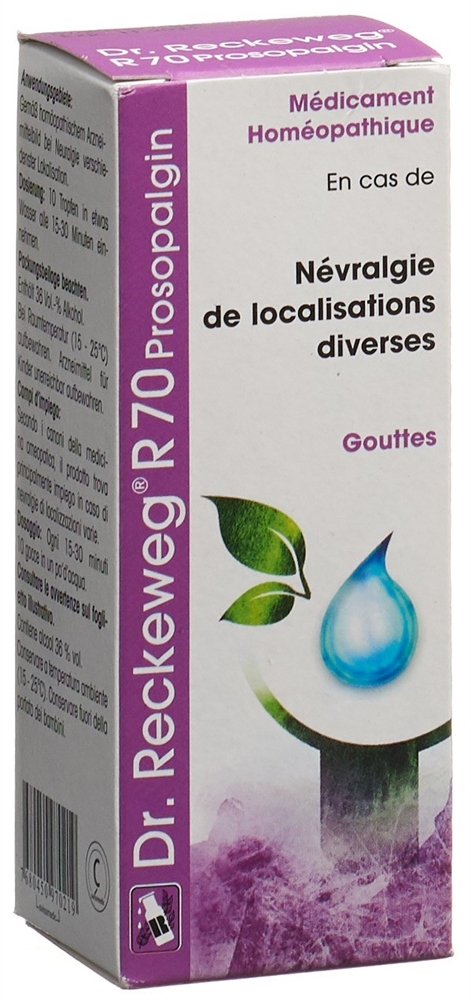 Dr. Reckeweg R70 Prosopalgin, image 2 sur 2