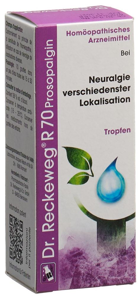 Dr. Reckeweg R70 Prosopalgin, image principale