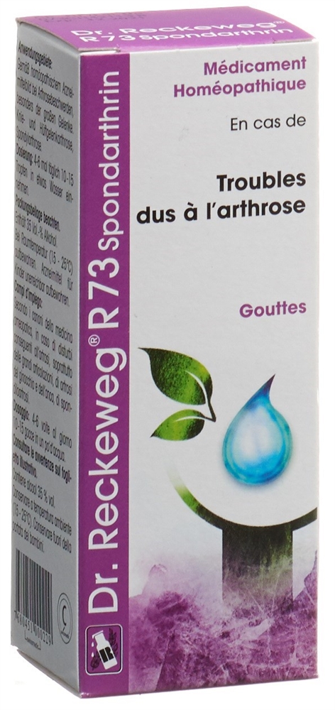 Dr. Reckeweg R73 Spondarthrin, Bild 2 von 2