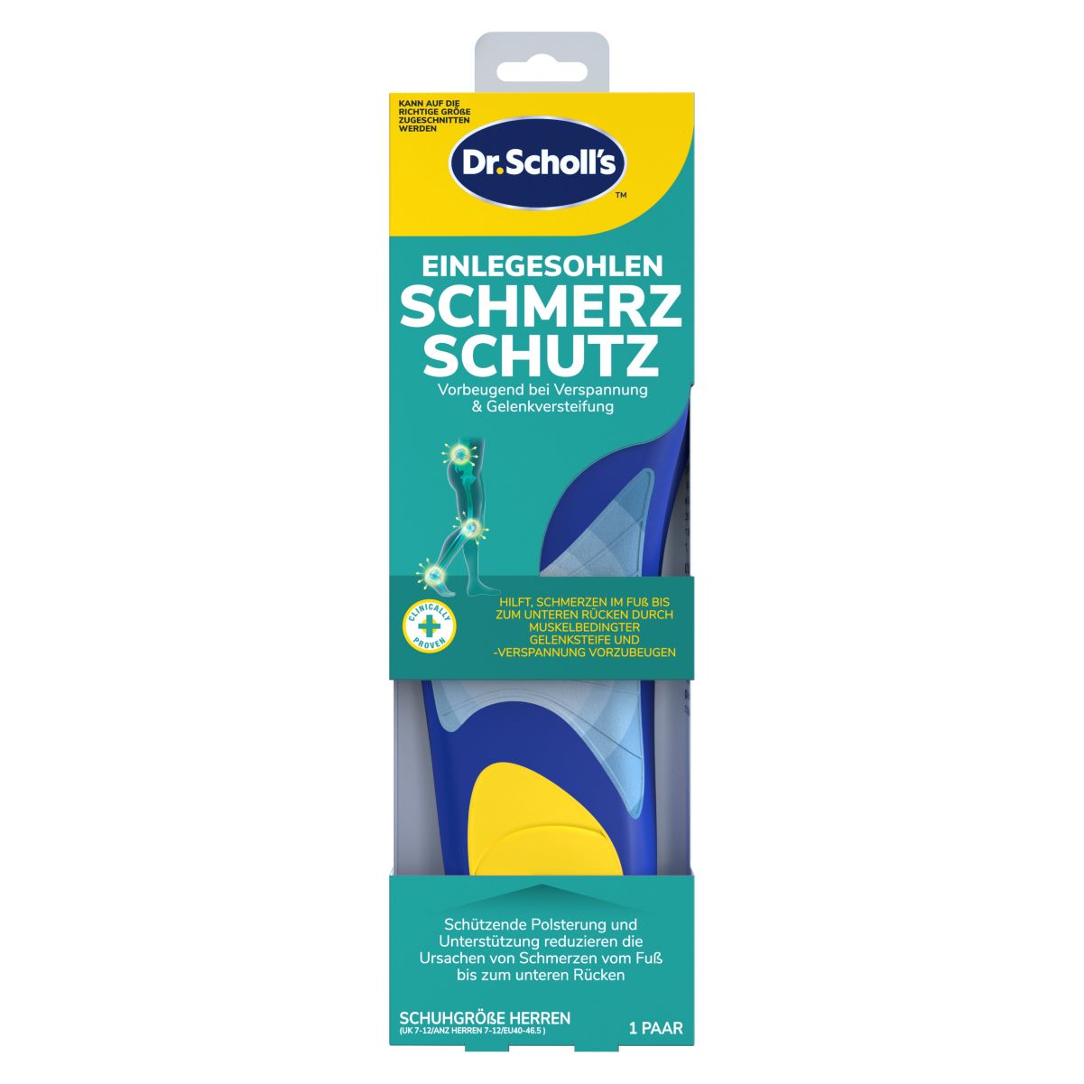 DR. SCHOLL'S aide à prévenir semelles