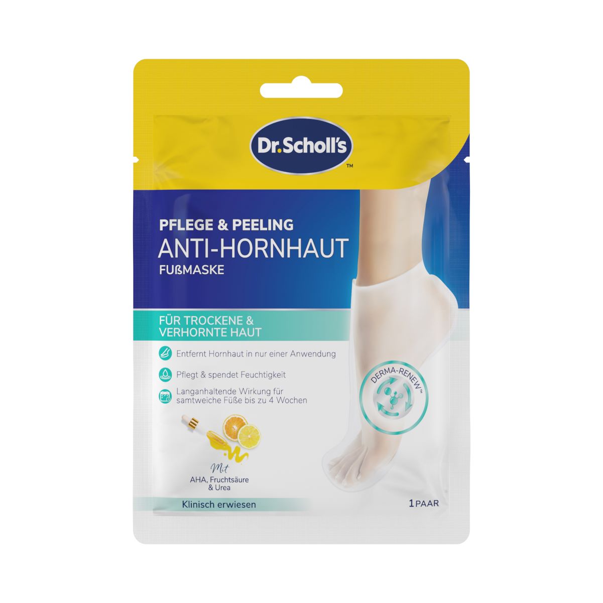 DR. SCHOLL'S Anti-Hornhaut Fussmaske