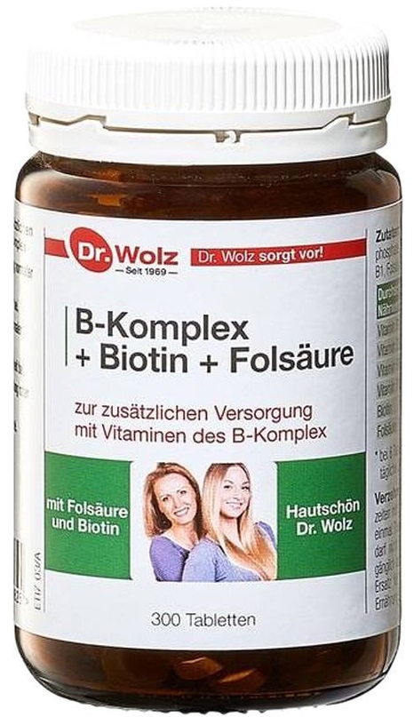 DR. WOLZ B complexe + biotine + acide folique