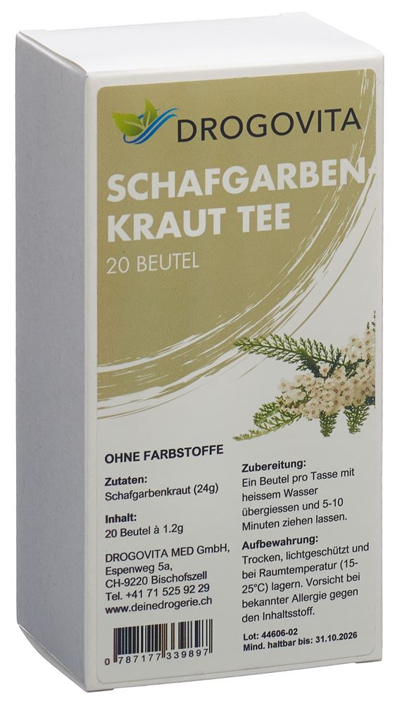 DROGOVITA Schafgarben Tee