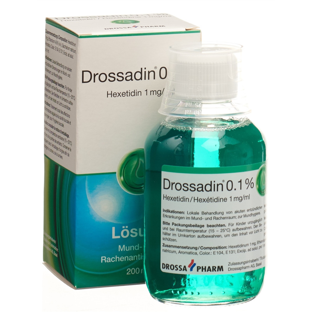 DROSSADIN sol 0.1 % fl 200 ml, image principale