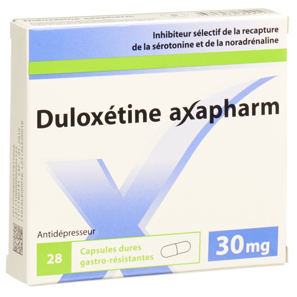 DULOXETINE axapharm 30 mg, Bild 2 von 2