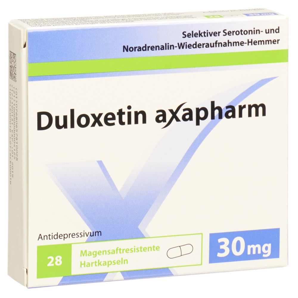 DULOXETINE axapharm 30 mg, Hauptbild