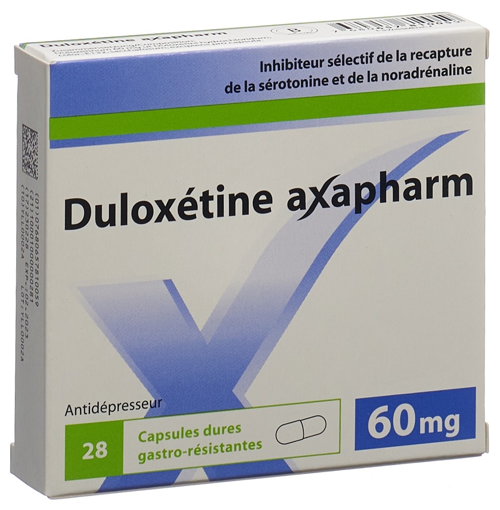 DULOXETINE axapharm 60 mg, Bild 2 von 2