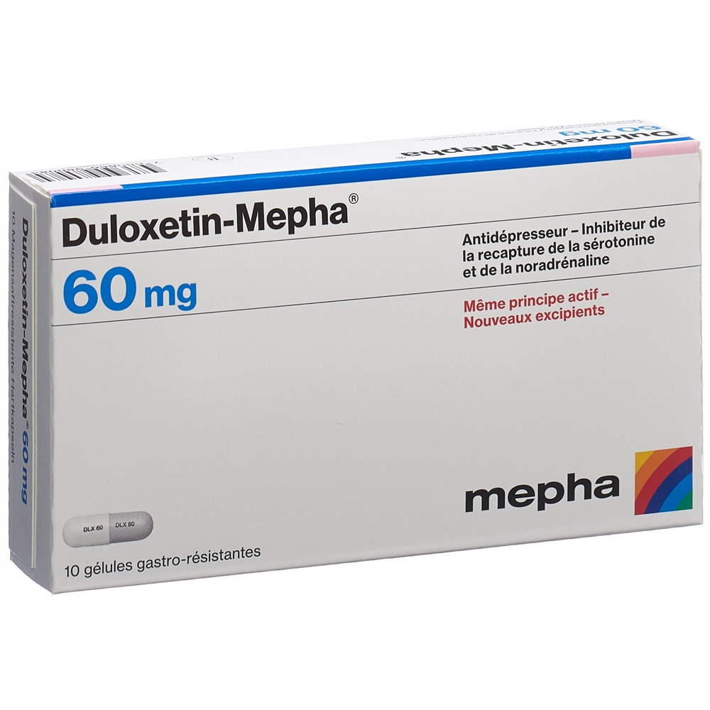 DULOXETINE Mepha 60 mg, image 2 sur 2