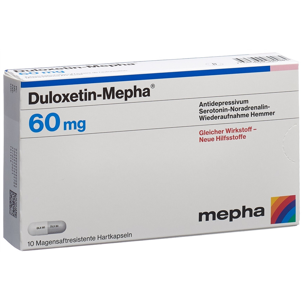 DULOXETINE Mepha 60 mg, image principale