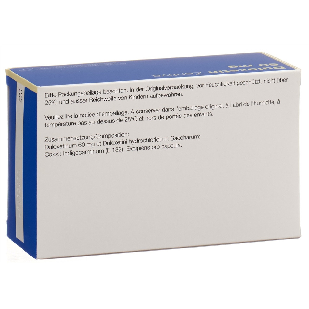 DULOXETINE Zentiva 60 mg, Bild 2 von 2