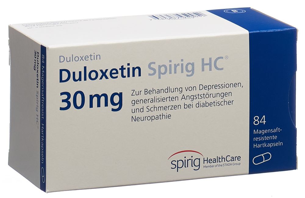 DULOXETINE Spirig HC 30 mg, image principale