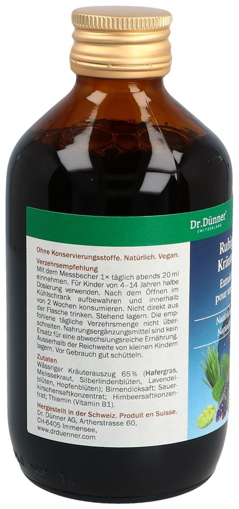 DUENNER nuit calme extrait de plantes, image 3 sur 5