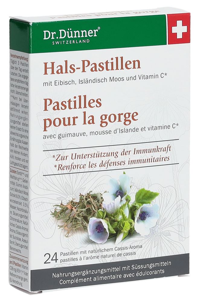 DUENNER pastilles pour la gorge