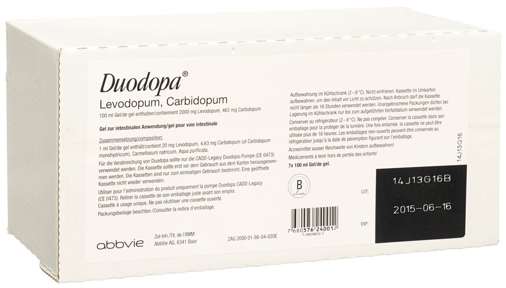 Duodopa Gel Btl 100 ml, Hauptbild