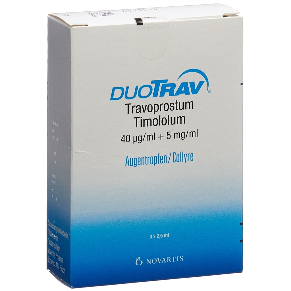 DUOTRAV gtt opht fl 2.5 ml, image principale