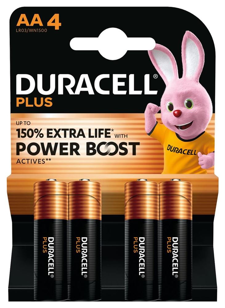 DURACELL plus power boost AA