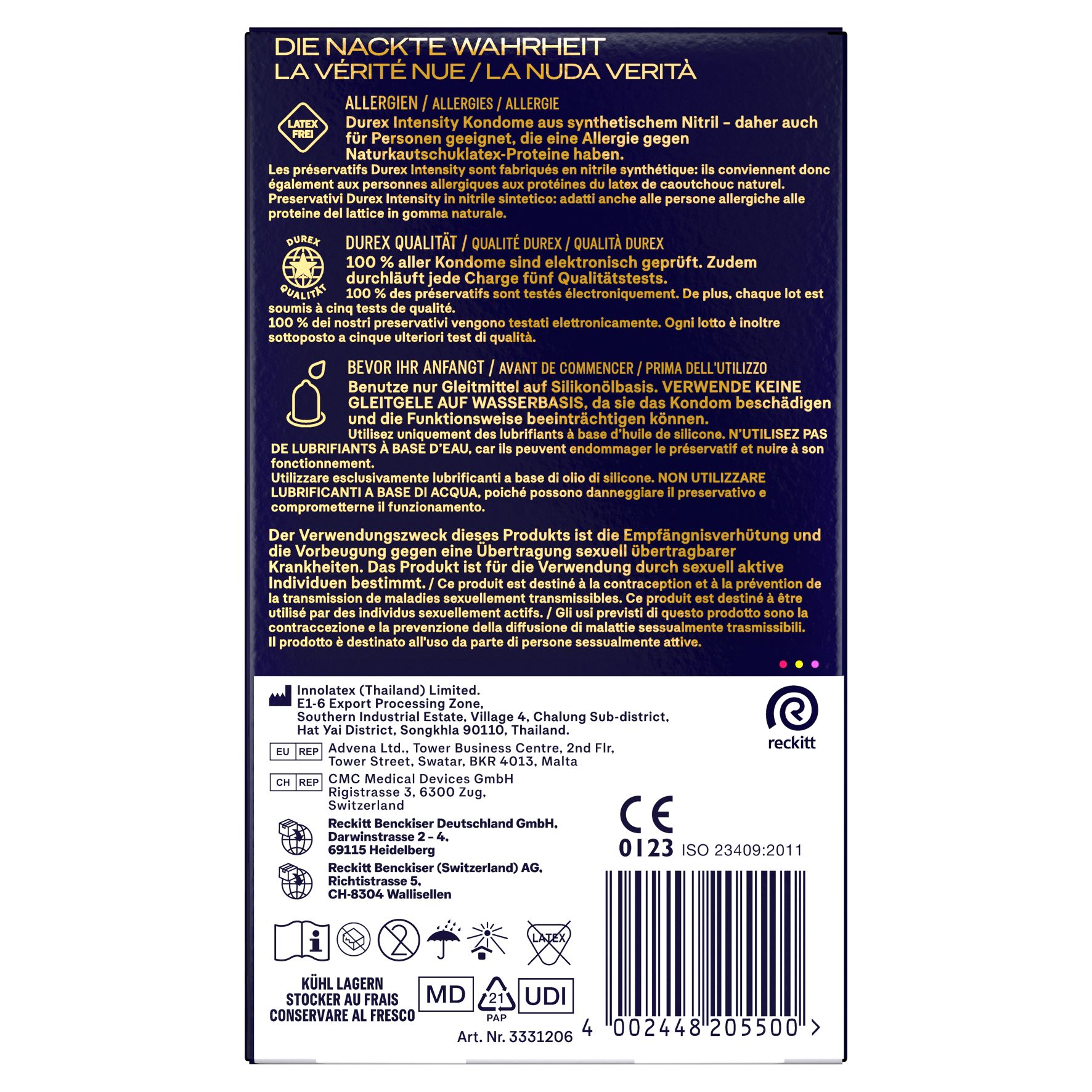 DUREX Intensity préservatif, image 3 sur 3