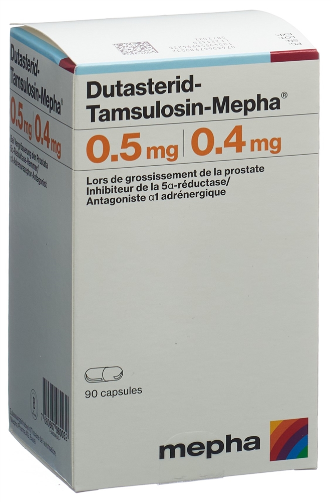 DUTASTERIDE TAMSULOSINE Tamsulosin Mepha, image 2 sur 2