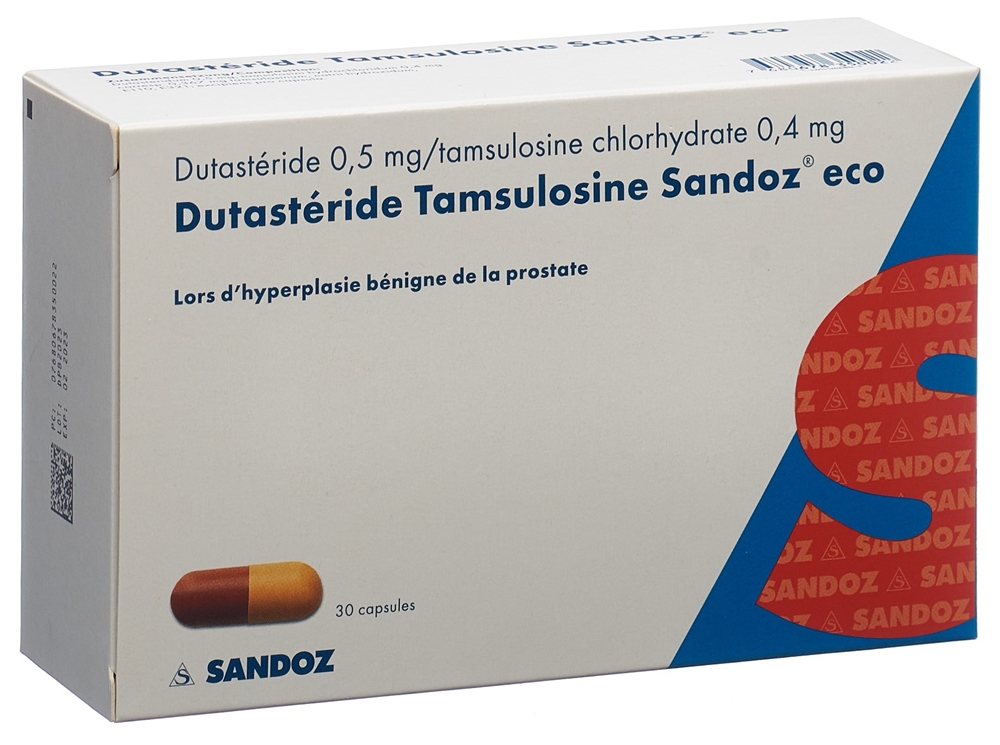 DUTASTERIDE TAMSULOSINE Tamsulosin Sandoz eco, Bild 2 von 2