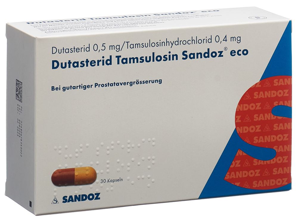 DUTASTERIDE TAMSULOSINE Tamsulosin Sandoz eco, Hauptbild