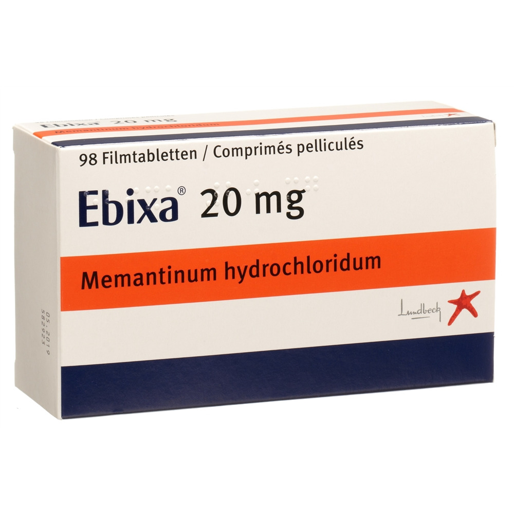 EBIXA cpr pell 20 mg blist 98 pce, image principale