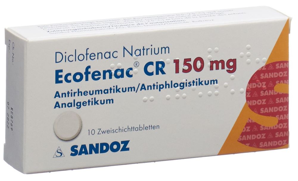 ECOFENAC CR 150 mg