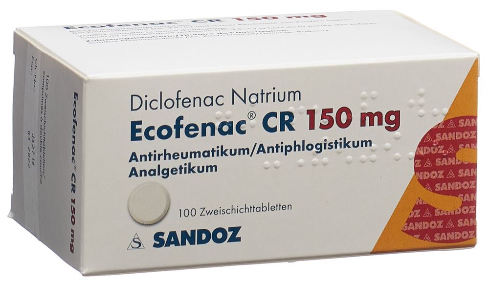ECOFENAC CR 150 mg