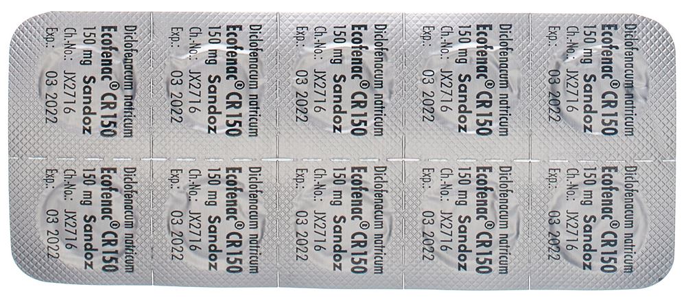ECOFENAC CR 150 mg, Bild 2 von 3