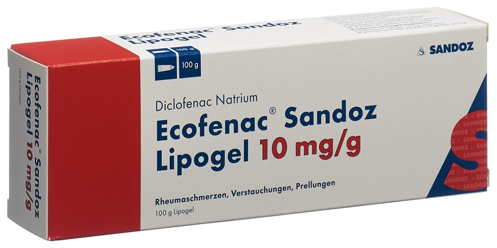 ECOFENAC Sandoz 10 mg/g, Hauptbild