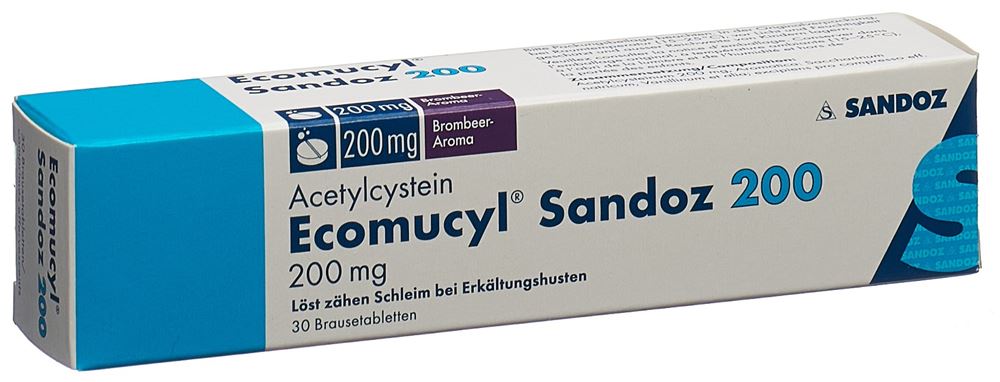 ECOMUCYL Sandoz 200 mg
