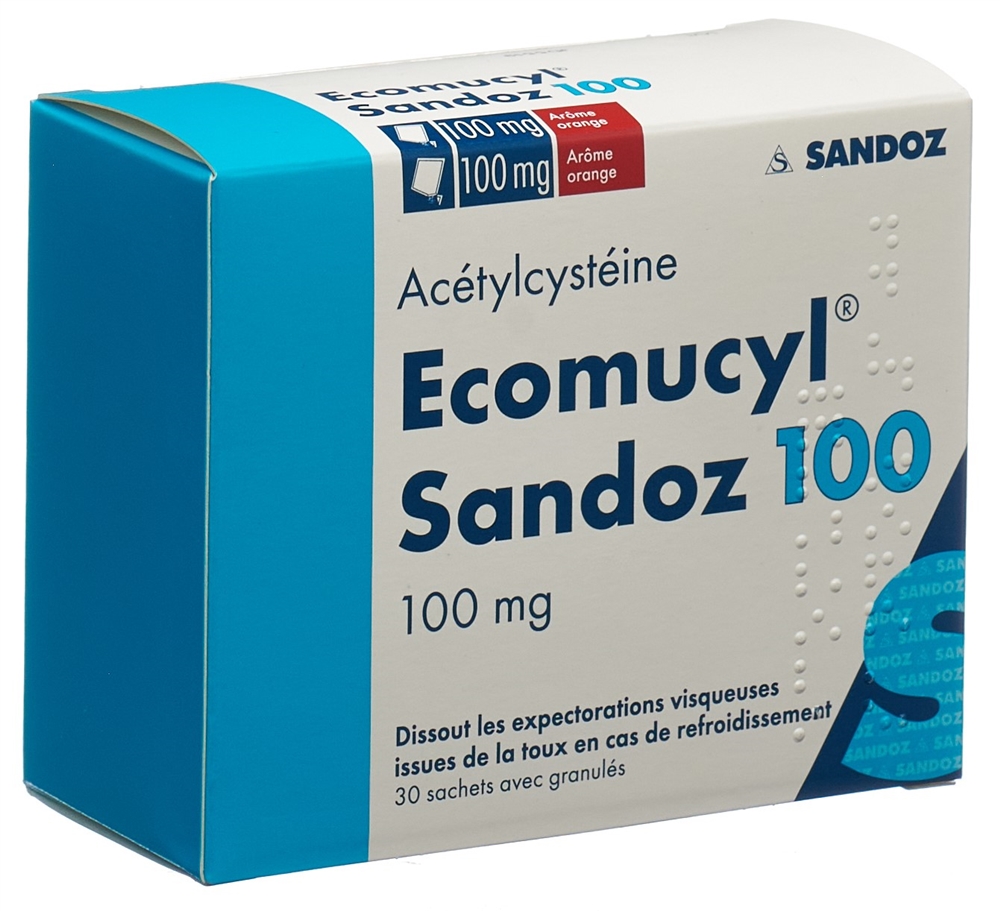 ECOMUCYL Sandoz 100 mg, image 4 sur 4