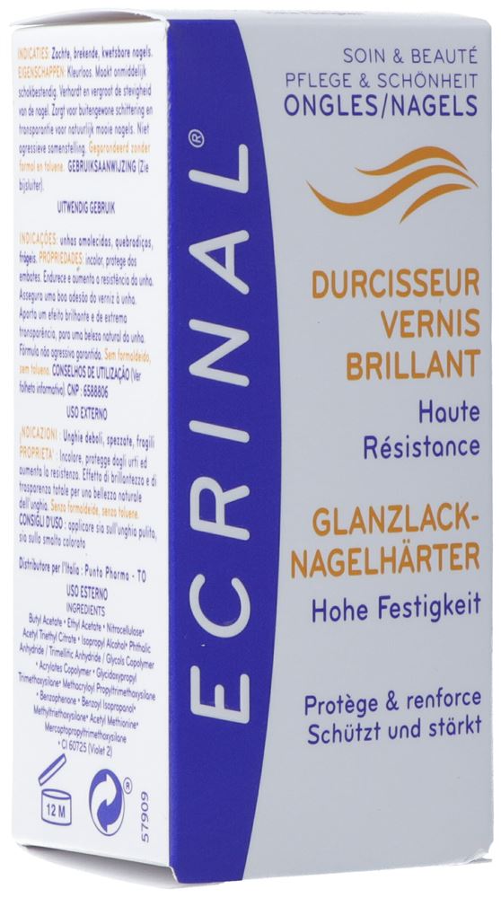 Ecrinal durcisseur vernis brillant