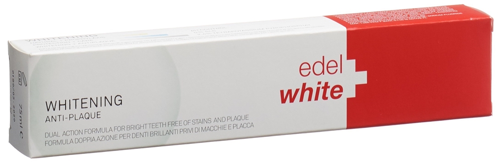 Edel+White anti-plaque dentifrice blanchissant, image 2 sur 2