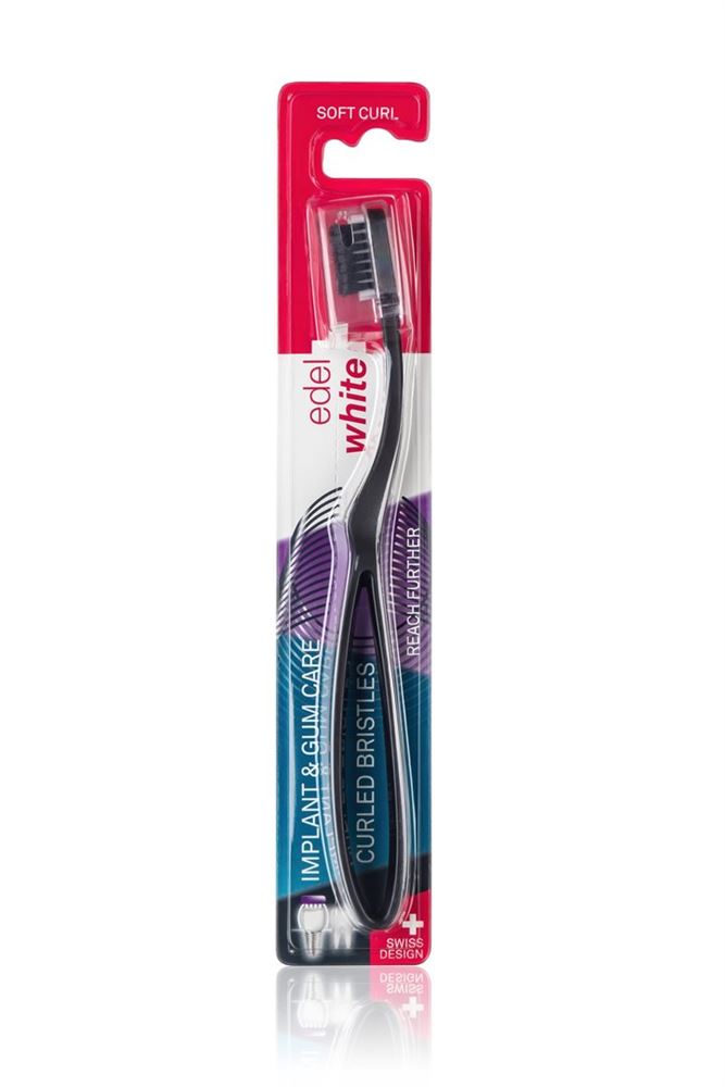 Edel+White CleanCurl Curved brosse à dents, image principale