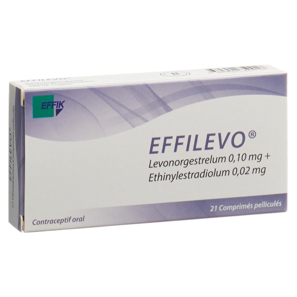 EFFILEVO cpr pell 0.10 mg/ 0.02 mg blist 21 pce, image 2 sur 2