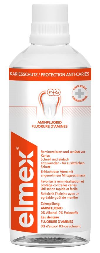 ELMEX PROTECTION CARIES eau dentaire, image principale