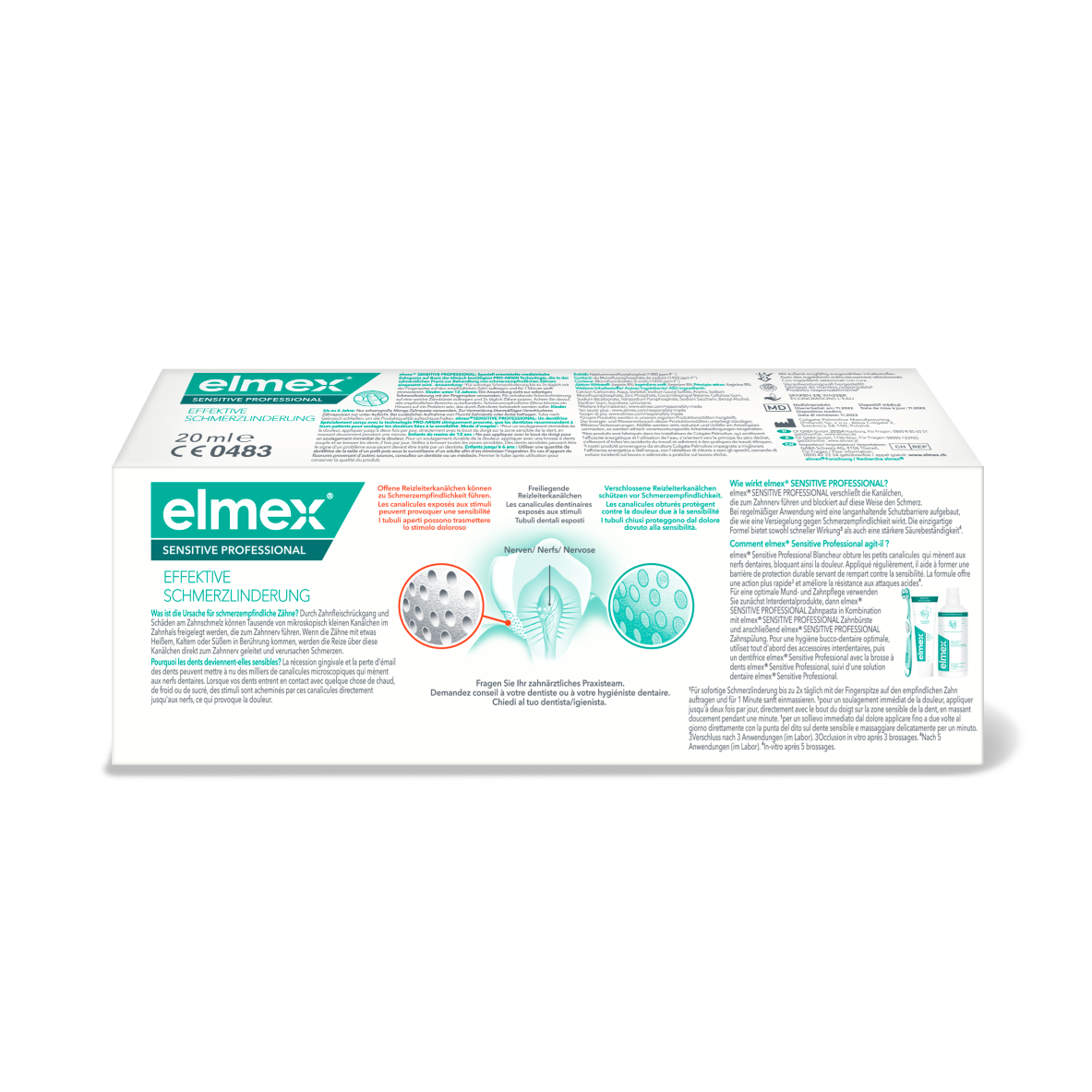 ELMEX SENSITIVE PROFESSIONAL dentifrice, image 2 sur 2