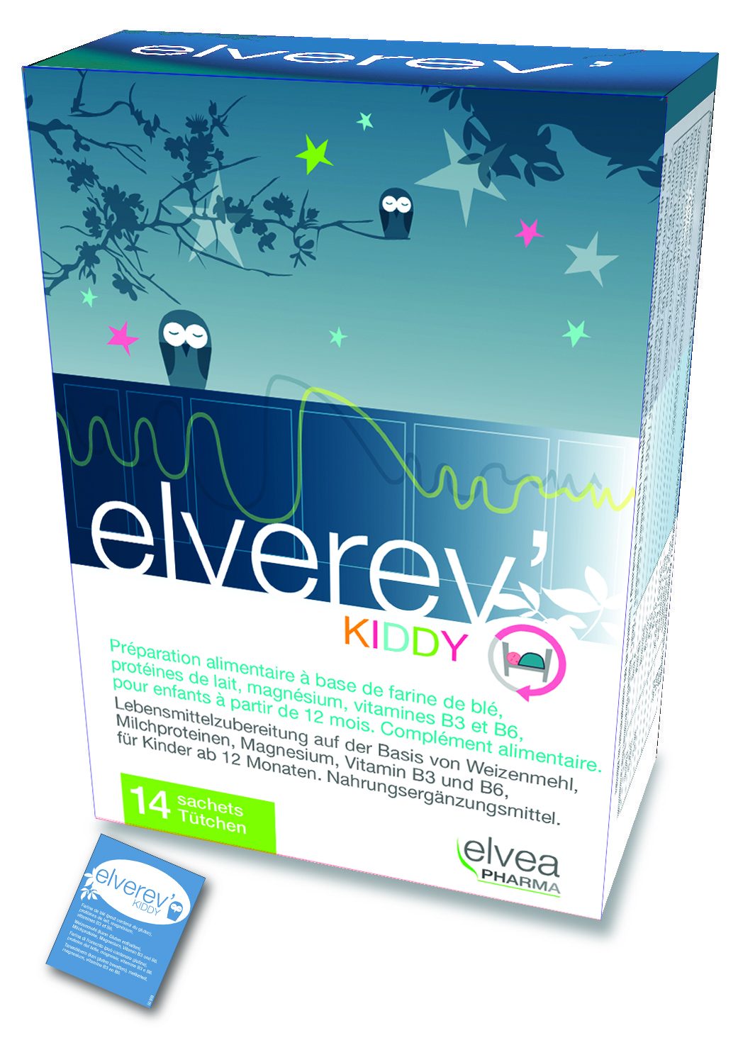 ELVEREV Kiddy sachets, image principale