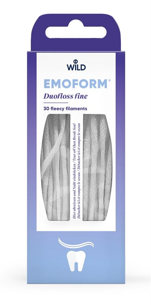 EMOFORM Duofloss fils nettoyante bridges implants