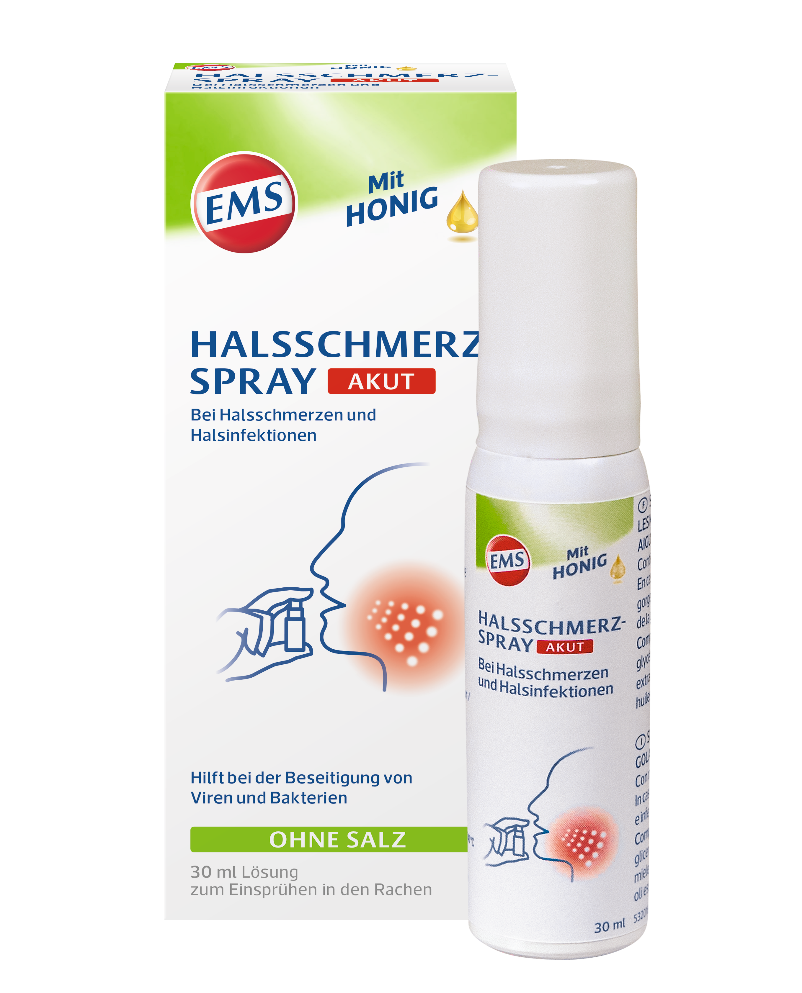 EMS Halsschmerzspray, Hauptbild