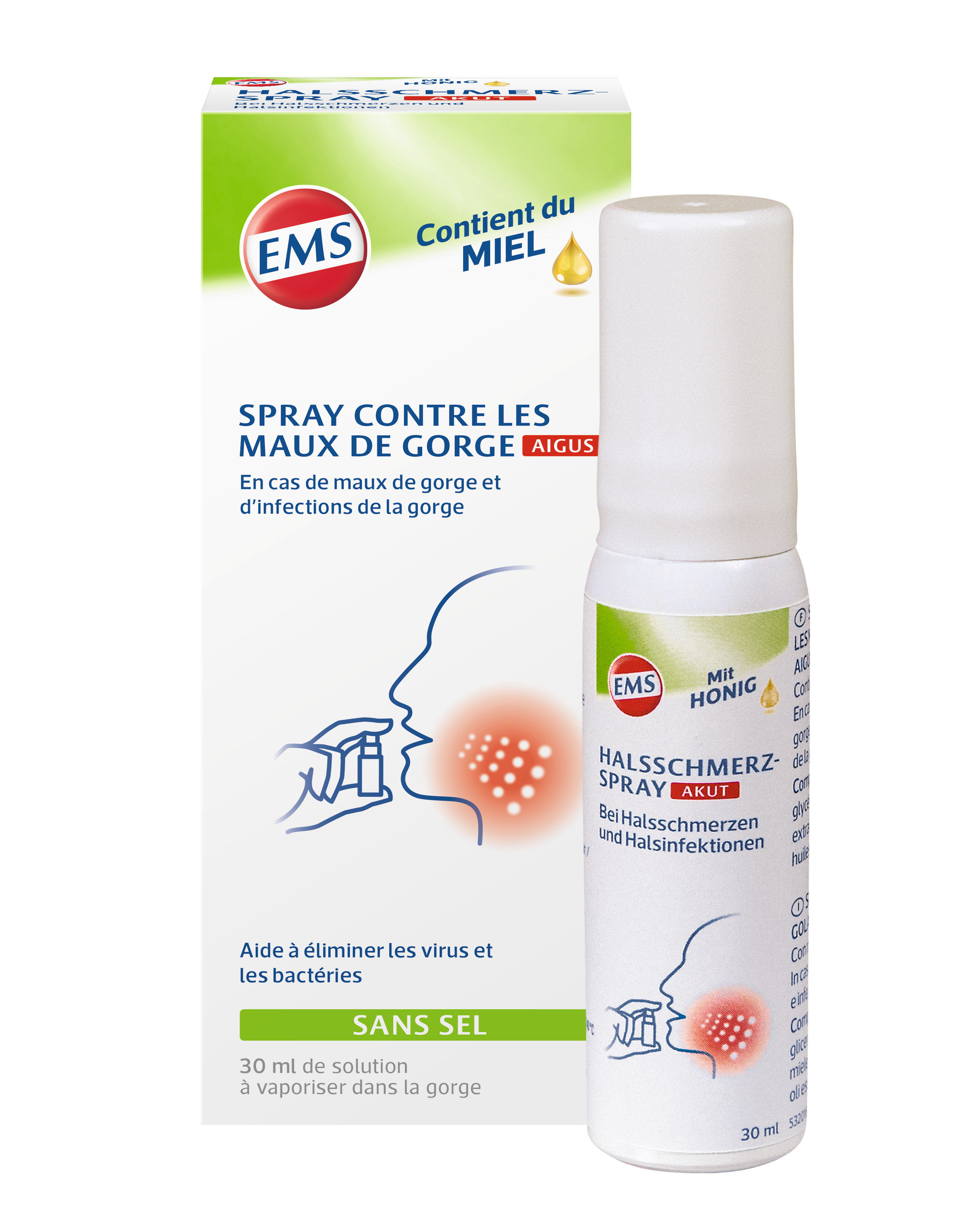 EMS spray contre les maux de gorge, image 2 sur 3