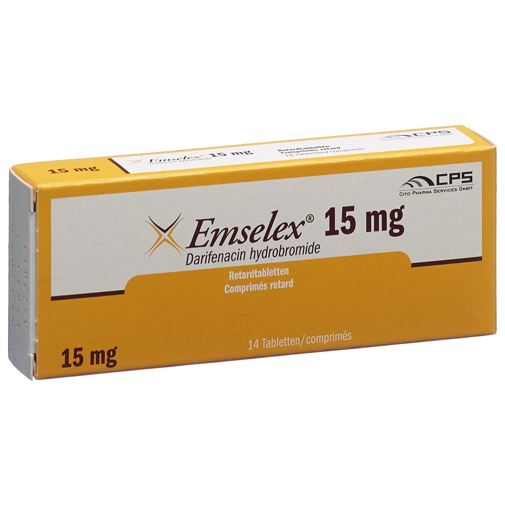 EMSELEX cpr ret 15 mg blist 14 pce, image principale