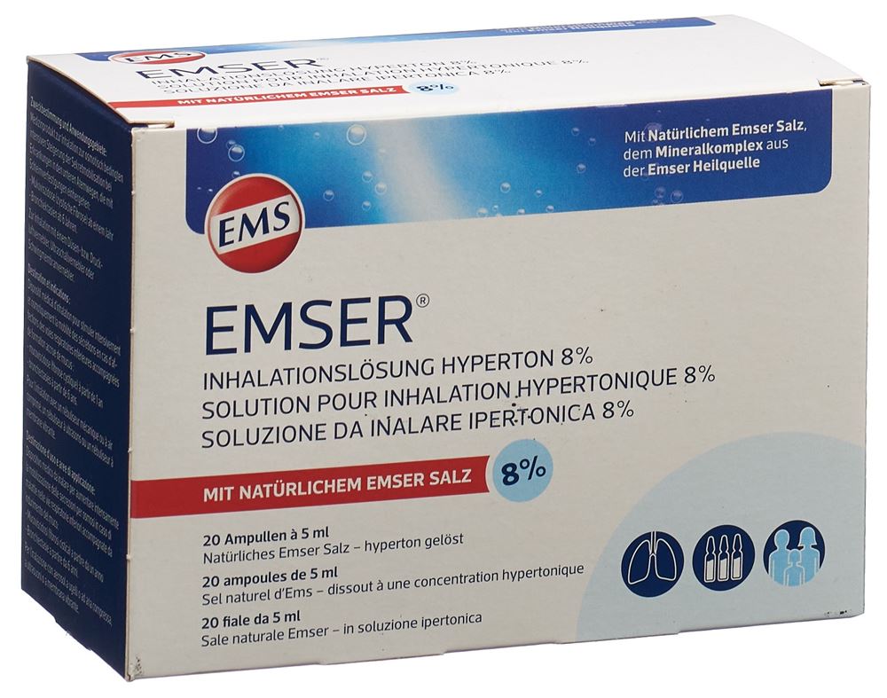 EMSER Inhalationslösung 8 %