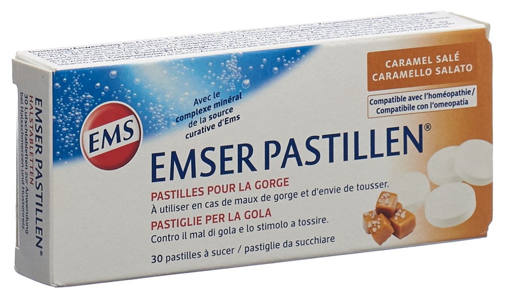 EMSER pastilles caramel salé blist 30 pce, image 2 sur 3