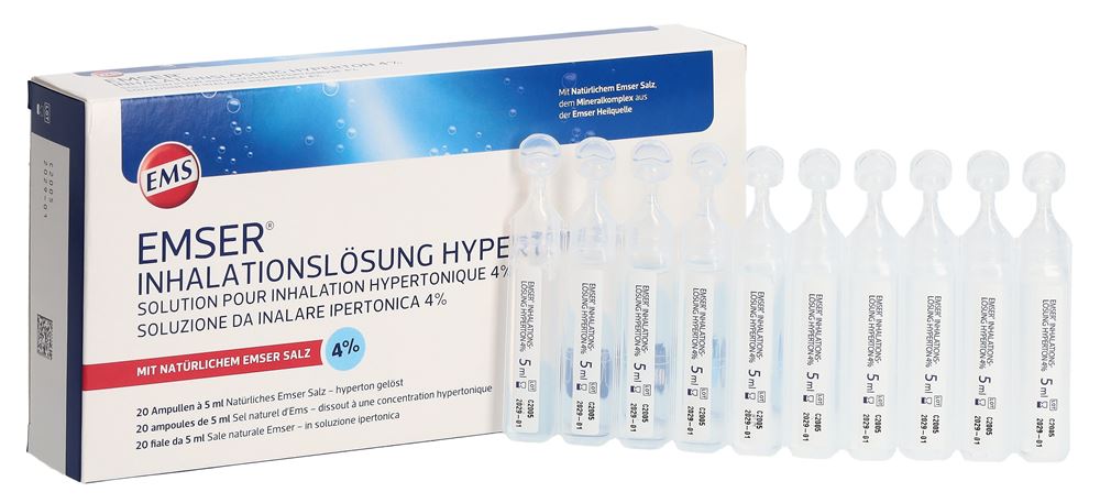 EMSER solution pour inhalation 4 %, image 2 sur 5