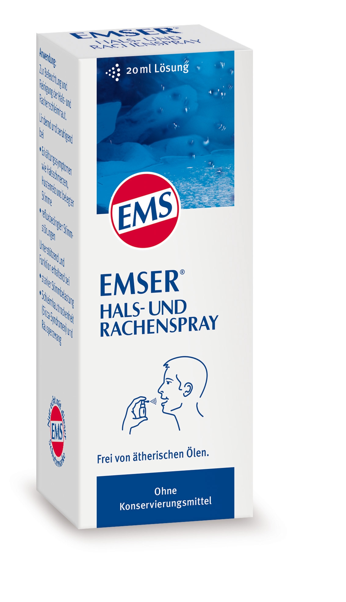 EMSER spray bucco-pharyngé