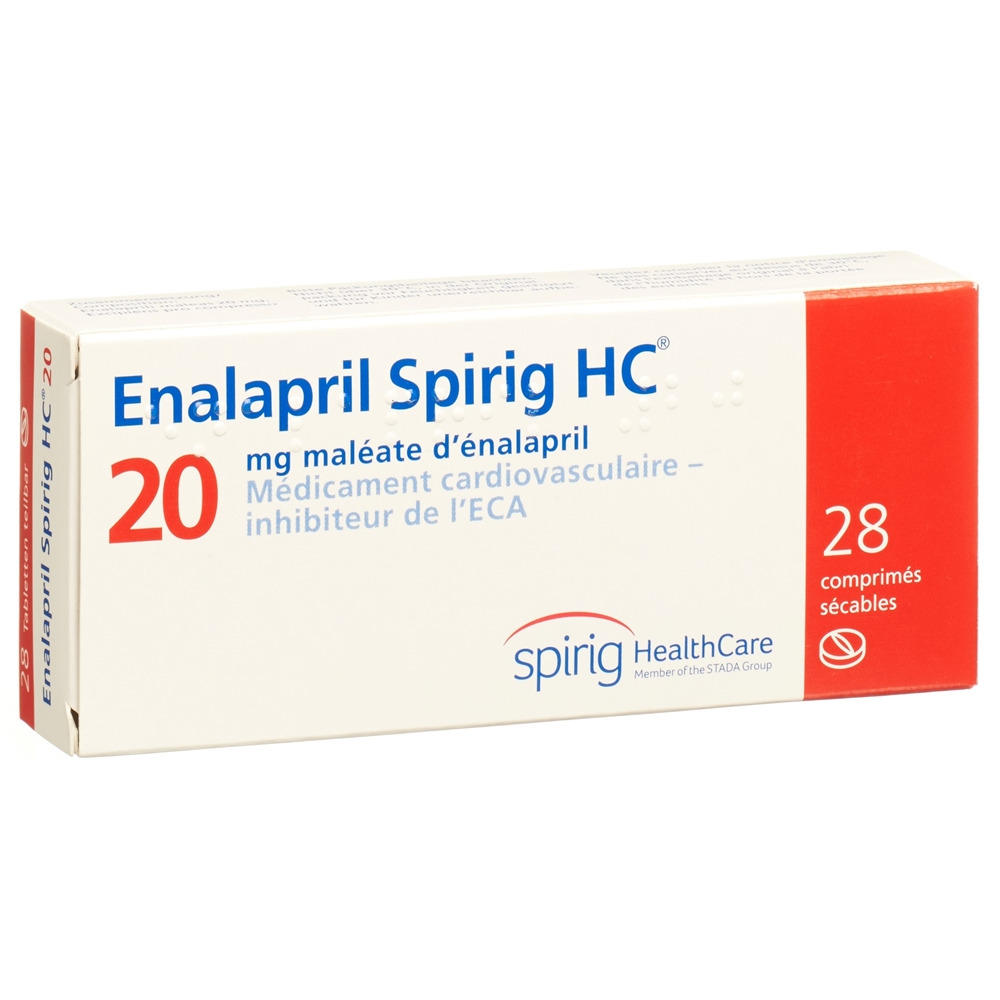 ENALAPRIL Spirig HC 20 mg, image 2 sur 2